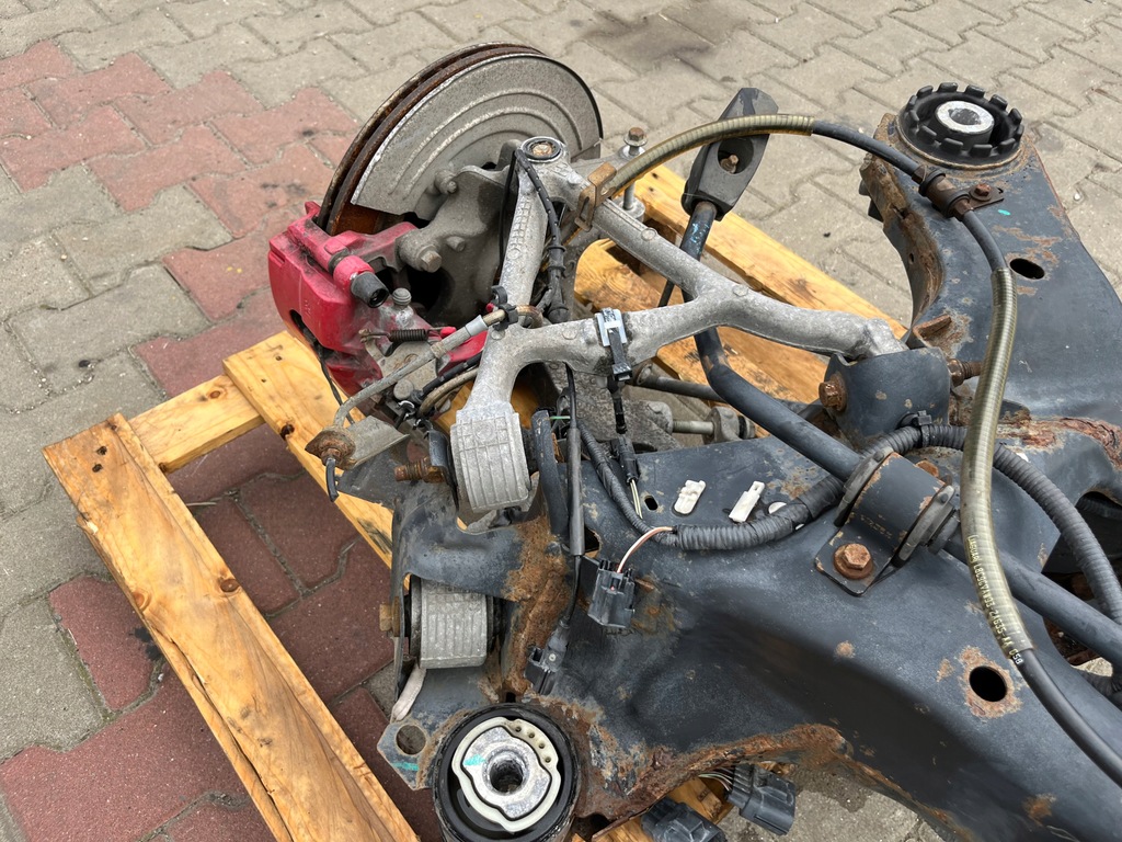 фото №10, Jaguar xj x351 3.0 sc подвеска подрамник рычаг диск суппорт комплект задняя or