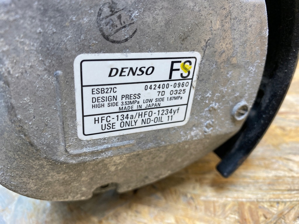 фото №11, Компрессор компрессор насос кондиционера honda jazz v 1.5h 042400-0960 2020-