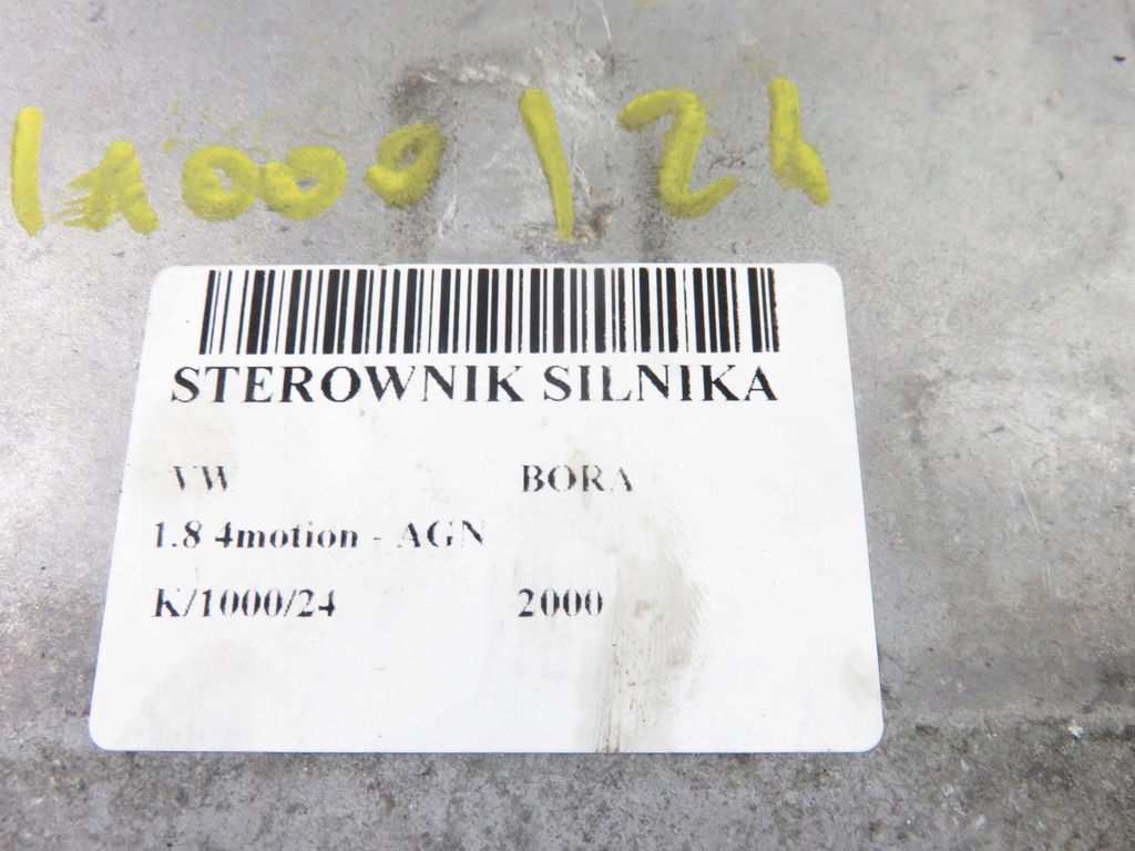 фото №7, Блок управления vw bora 1.8 4motion - agn 06a906018bk 0261204927