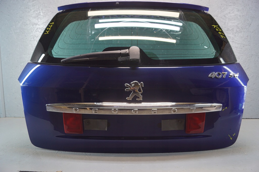 фото №6, Кришка багажника багажника задня peugeot 407 sw kombi