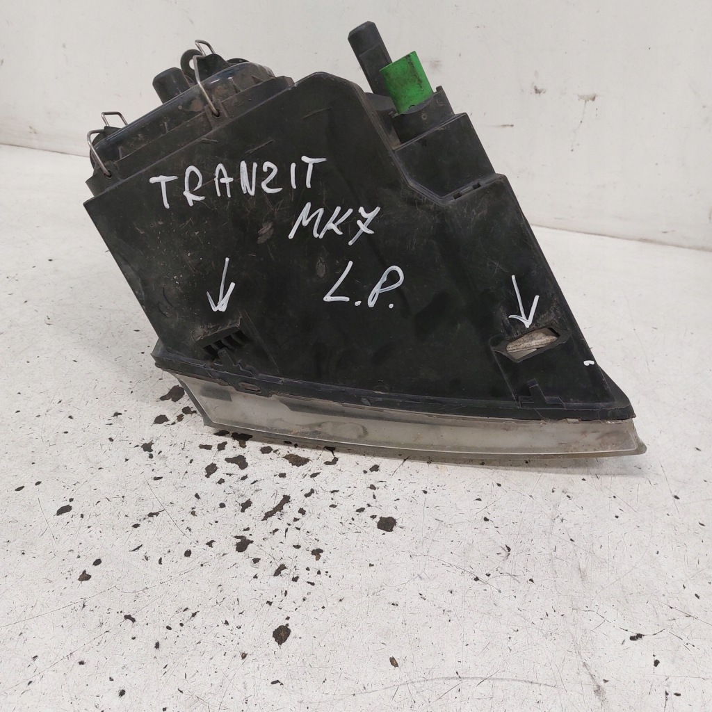 фото №10, Ford transit mk7 лампа ліва передня 6c11-13w030-dc