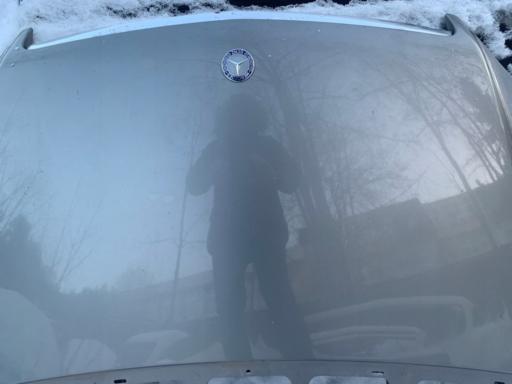 фото №15, Mercedes a klasa w169 капот крышка двигателя крышка багажника серая золотая beż 748 ładna