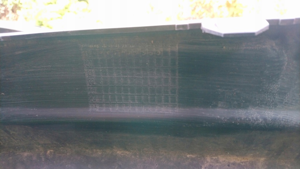 Накладка бампера задняя задняя ford s-max mk2 2015- 2019- na dwie трубы спойлер с Разборки