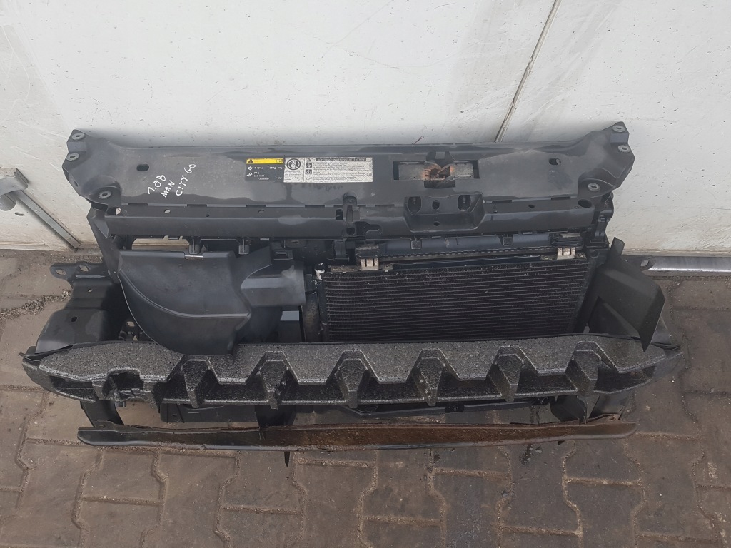 фото №8, Vw up mii citigo 11-16r 1.0 b mpi pas передний радиатор вентилятор