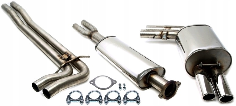 фото №1, Спортивный система выпускной катбэк ta technix 2x70mm volvo s60 i r / v70 ii r