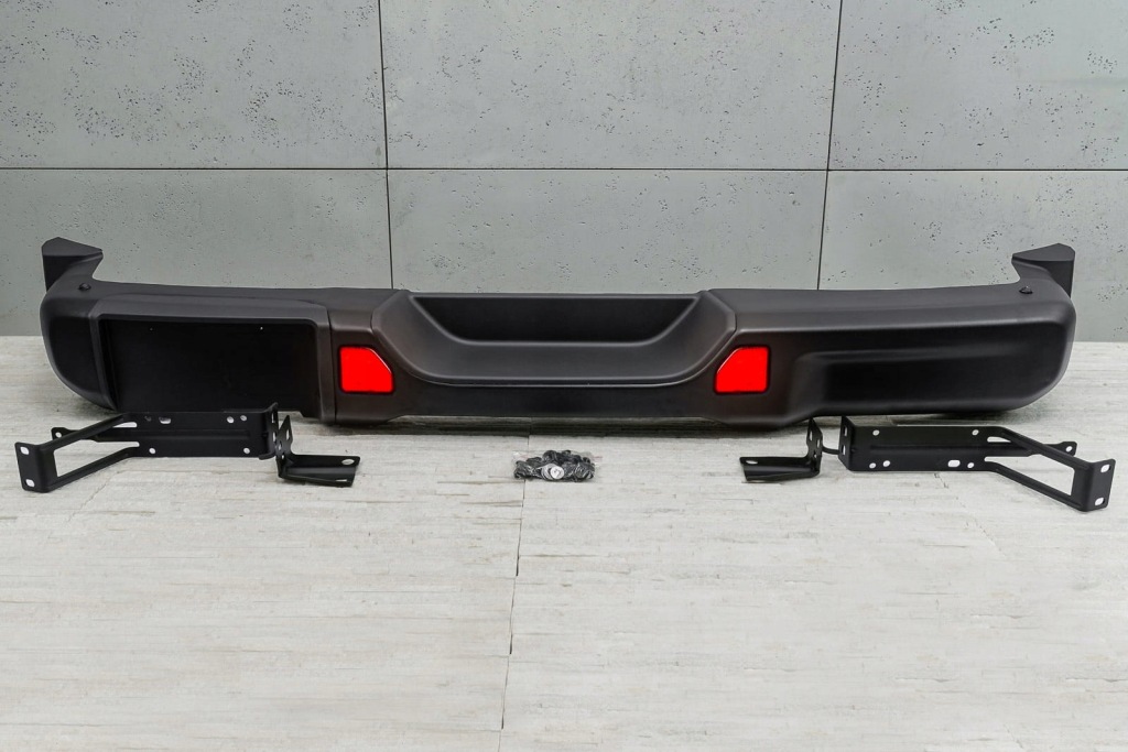 фото №13, Jeep wrangler jl 2018+ бампер задній rubicon сталевий bez pdc 82215342