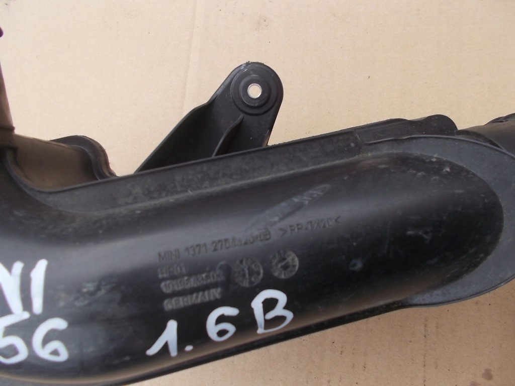 фото №2, Mini cooper r56 1.6 16v воздухозаборник воздуха труба
