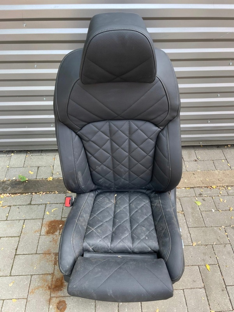 фото №9, Bmw x5 g05 сидіння лівий перед сидіння шкіра 23r.