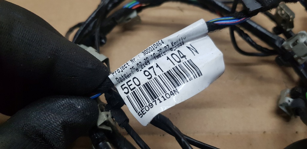 фото №10, Skoda octavia 3 жгут бампера задняя pdc 5e0971104n