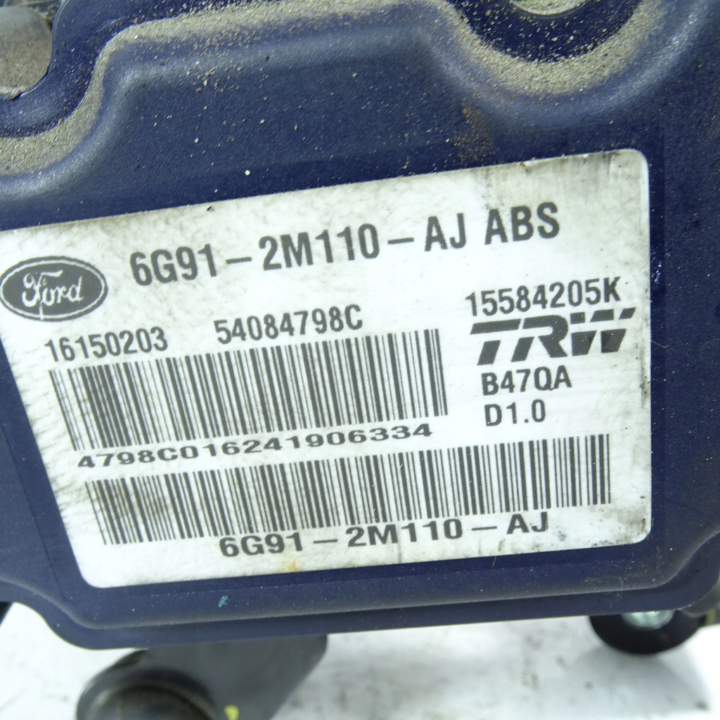 фото №4, Ford s-max 2.0tdci насос abs 6g91-2m110-aj