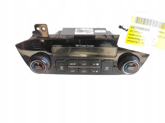 фото №1, Панель радио обдув кондиционера kia sportage iii