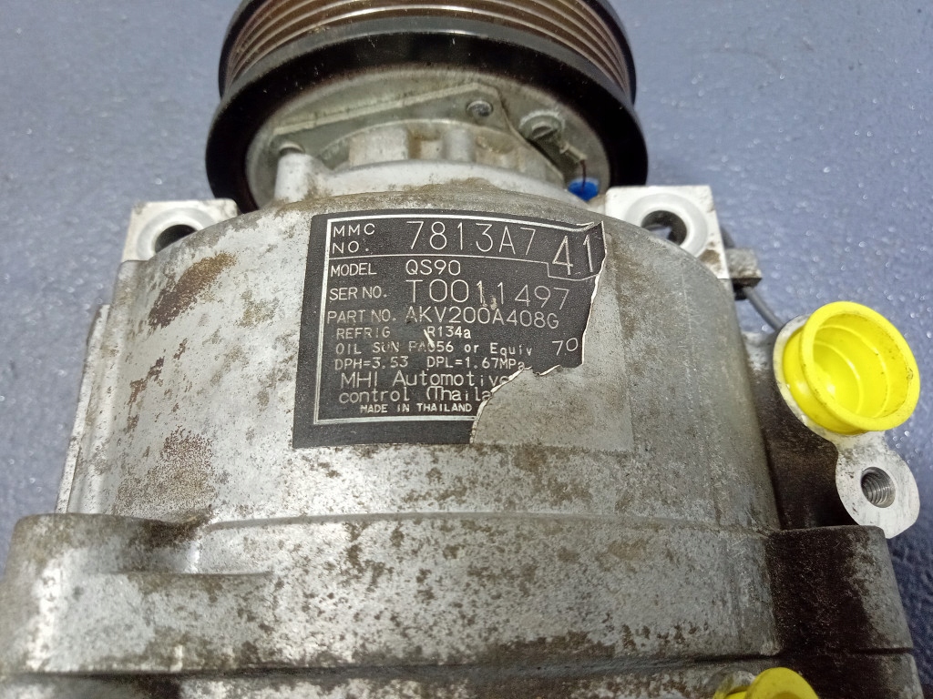 фото №7, Mitsubishi asx i 10- 1.6 16v mivec компрессор кондиционера 7813a741
