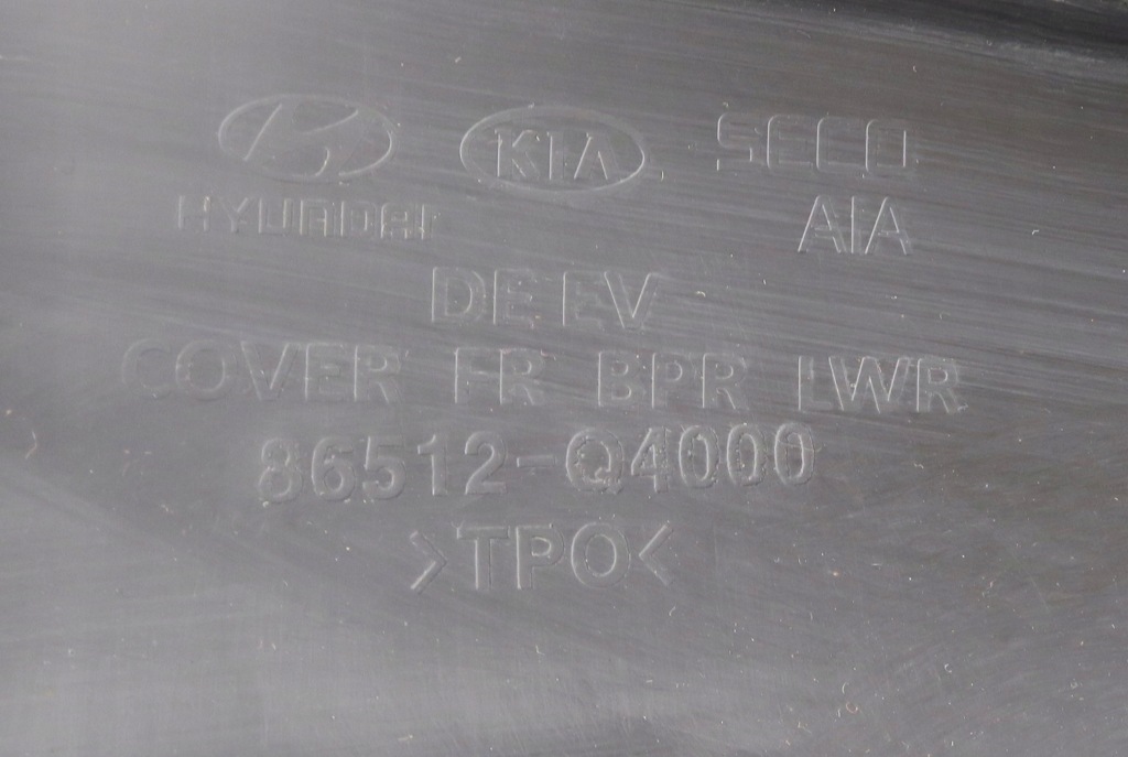 Kia e niro ev рестайлінг  2019 - бампер спойлер перед e-niro q4000 оригінал оригінальний номер Зі Шроту