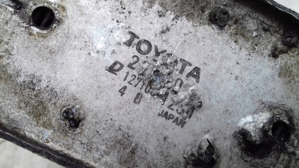 Интеркулер радиатор воздуха toyota avensis t22 2.0 d4d 97- с Разборки