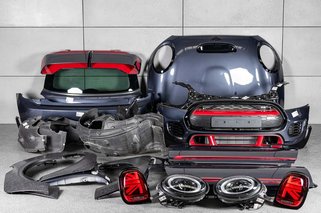 фото №9, Mini f56 gp sport капот бампер лампи black двері крила карбон спойлер gp