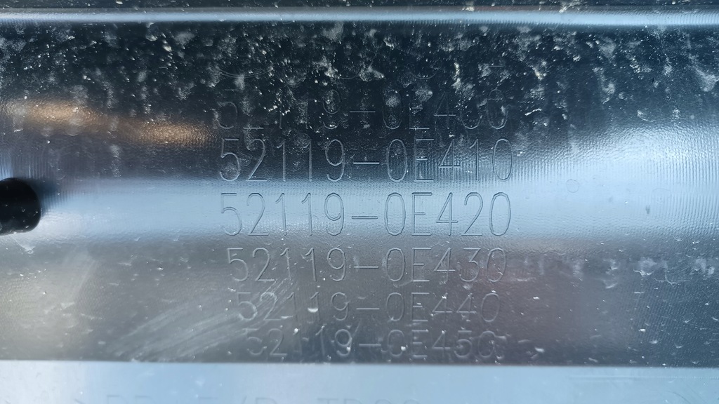 фото №9, Toyota highlander iv бампер перед передній