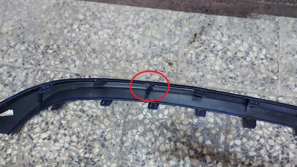 фото №14, Накладка накладка-спойлер накладка спойлер бампера перед передняя toyota chr c-hr 19-