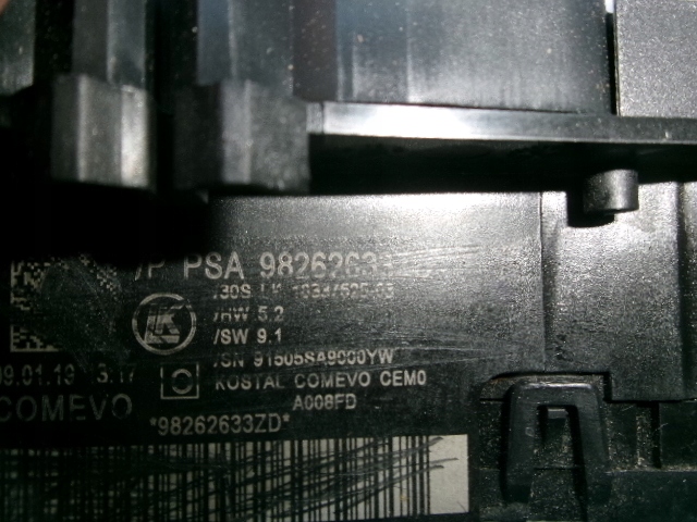 фото №7, Citroen c5 aircross лента переключатель комбинированный 98262633zd