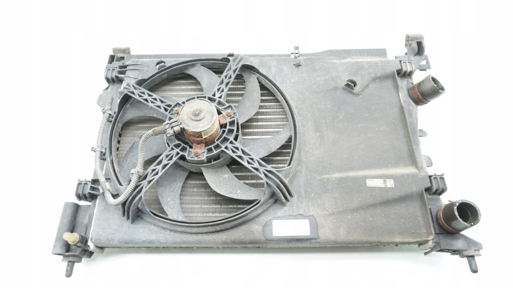 Opel corsa d 1.0 b радіатор води вентилятор 13263540 комплект Ціна