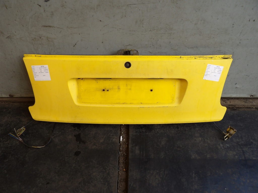 фото №1, Smart fortwo mc01 кришка багажника задня 0,8d