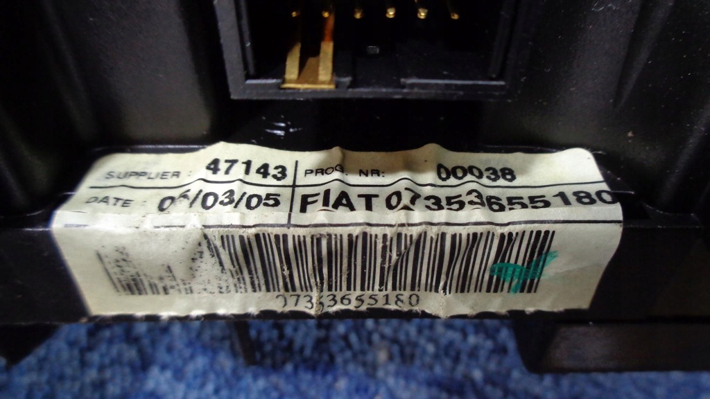 фото №9, Переключатель комбинированный kombajn лента 07353655180 alfa romeo 147