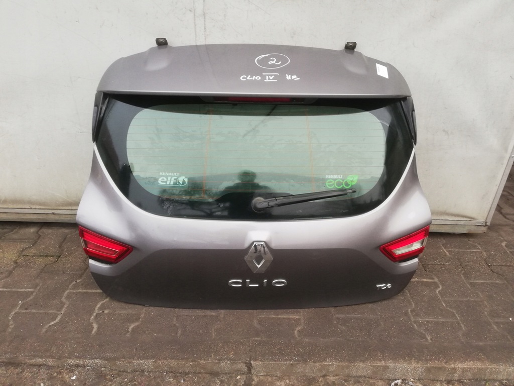 фото №1, Задняя крышка багажника renault clio iv 12-16 hb