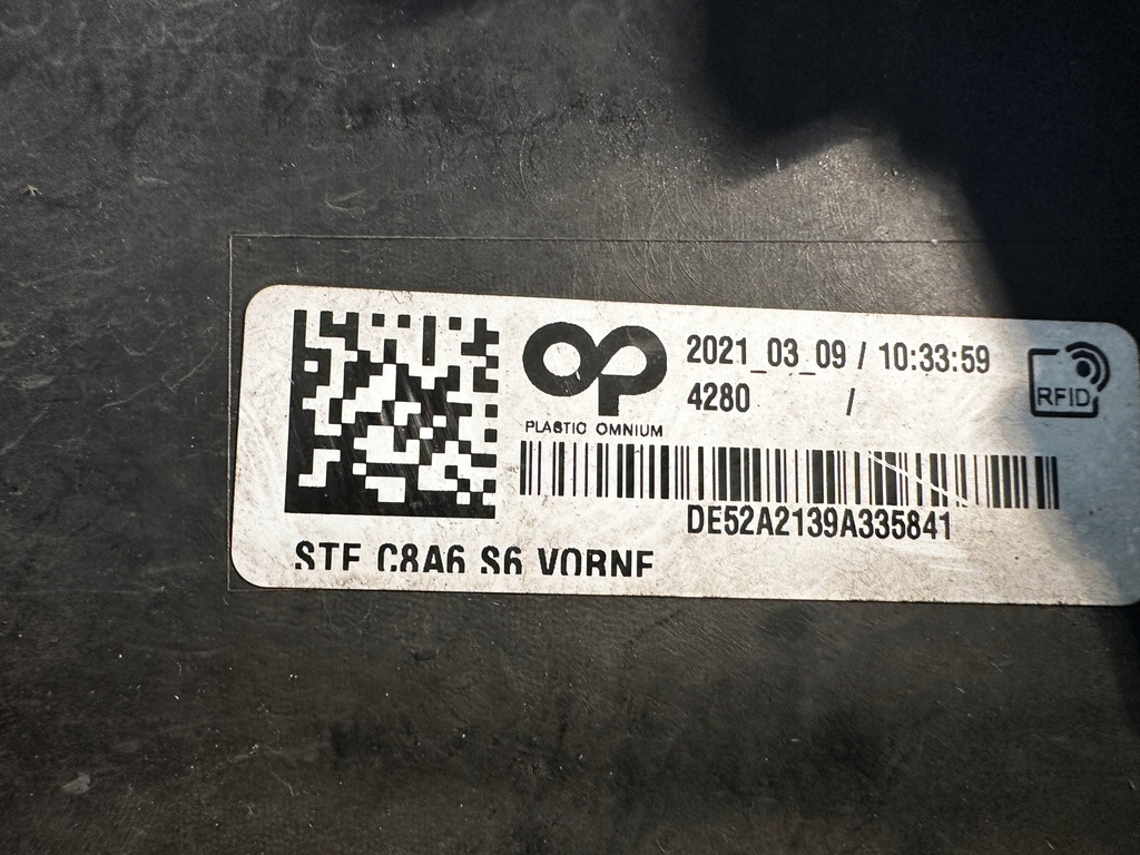 фото №16, Audi a6 c8 4k0 s-line бампер перед передний