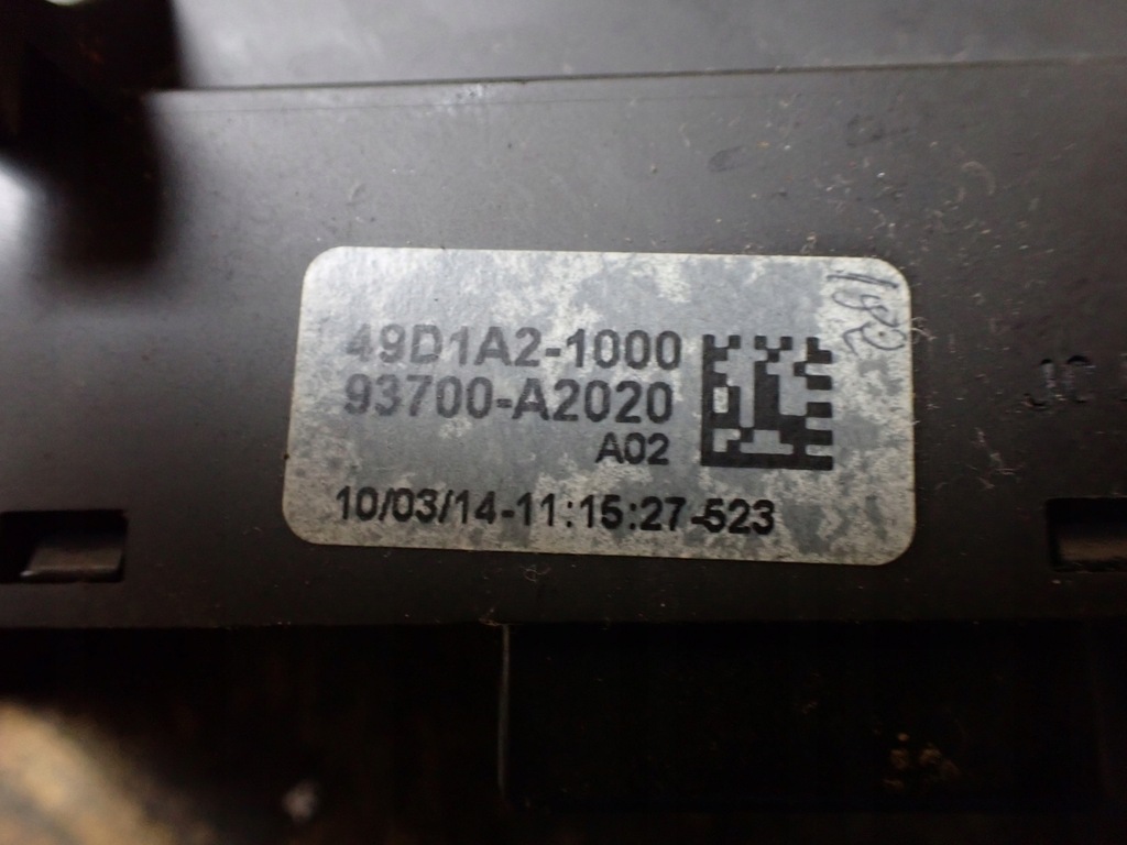 фото №6, Панель перемикач esp kia ceed ii 1,4 2014r hb przed lift 93700-a2020 7390