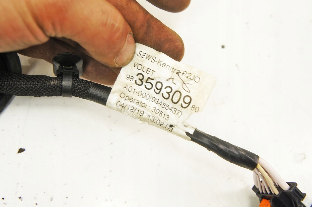 фото №5, Qy262 opel corsa f джгут кришки багажника 9835930980