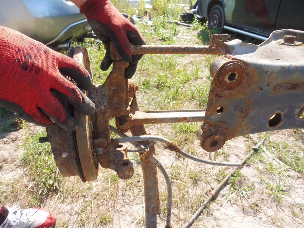 фото №6, Impreza ii gd подрамник подрамник задняя с рычагами