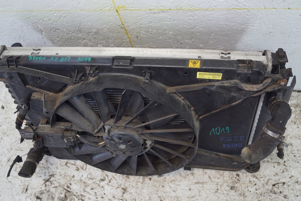 фото №6, Радиатор вентилятор alfa romeo brera 2.2 jts