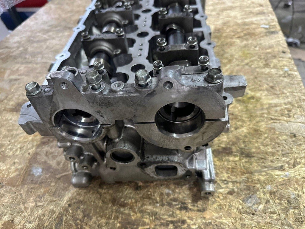 фото №10, Головка двигуна mitsubishi 2.2 4n14 відновлена bez датчика w головки