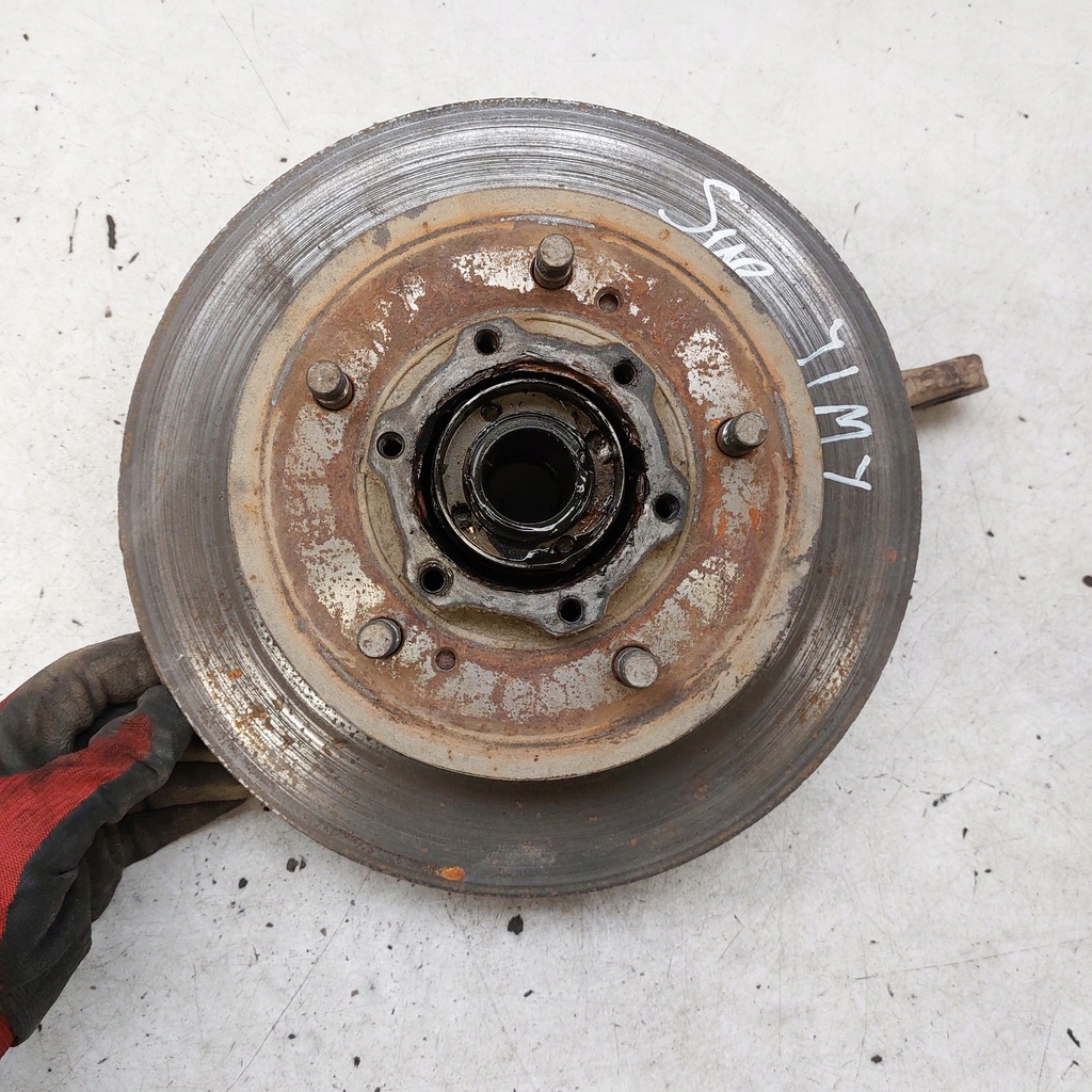 фото №12, Suzuki jimny поворотный кулак левая перед + диск