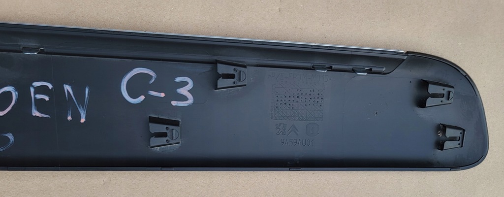 фото №9, Молдинг з двері накладка лівий перед хром citroen c3 picasso оригінальний номер