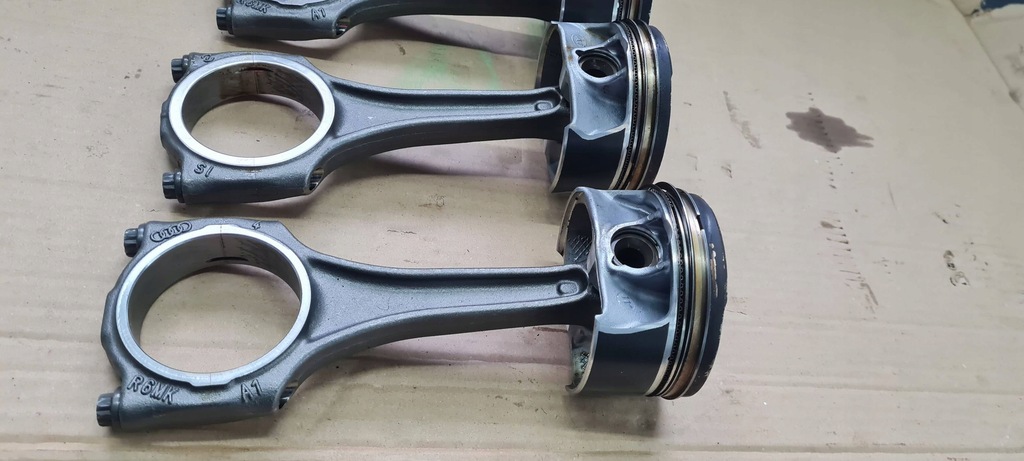 фото №12, Sq5 80a q5 lift поршень с шатун правый 3.0 tfsi cwg 06m198401 s4 b9 8w