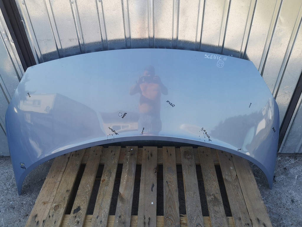 фото №1, Капот крышка двигателя renault scenic ii 2 lift