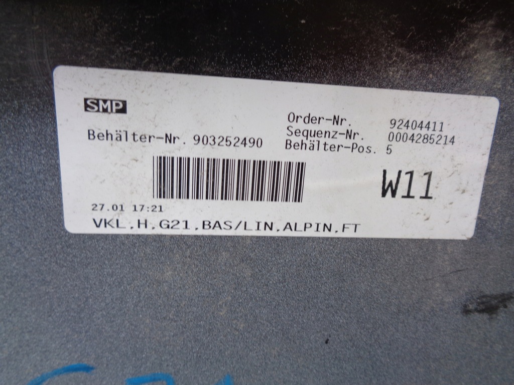 фото №9, Bmw 3 g21 kombi бампер задній 51127428002