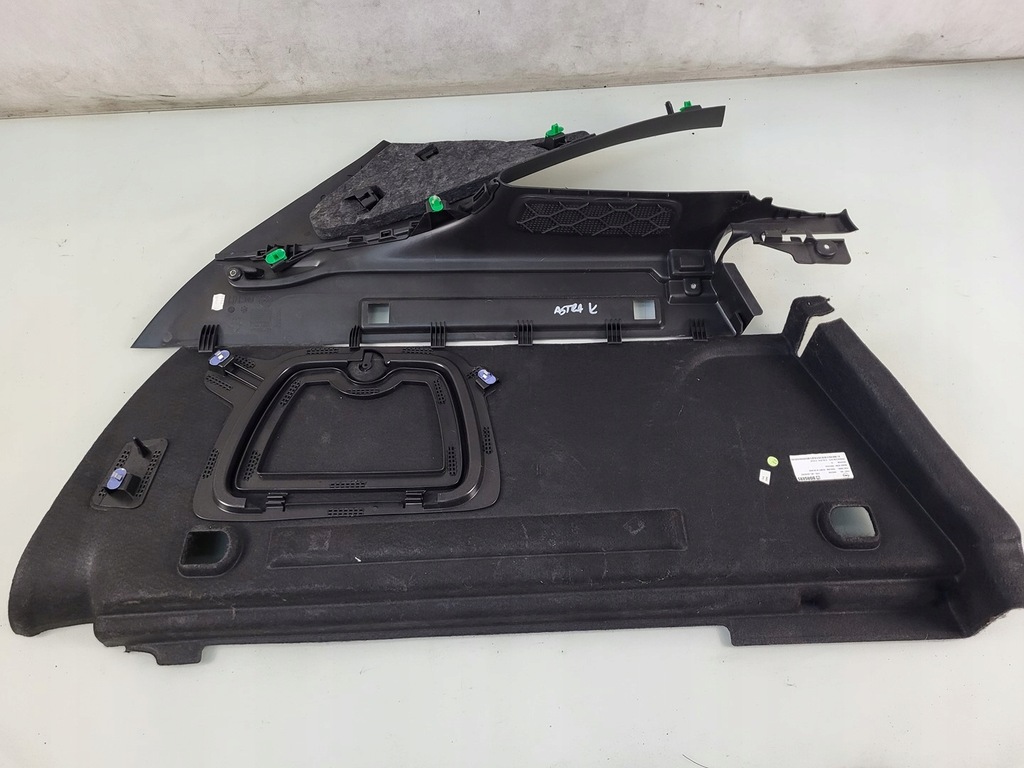 фото №10, Обшивка багажника правий задня оббивка opel astra k kombi