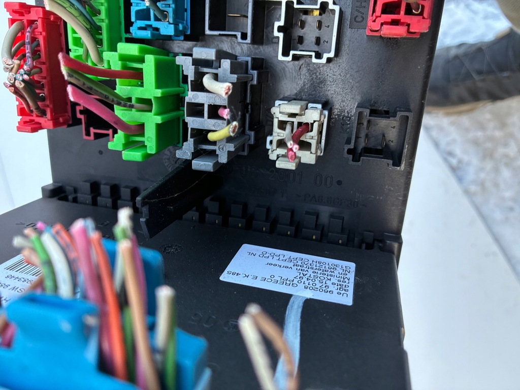 фото №8, Коробка предохранителей модуль sam mercedes ml 1635454632 1635450005