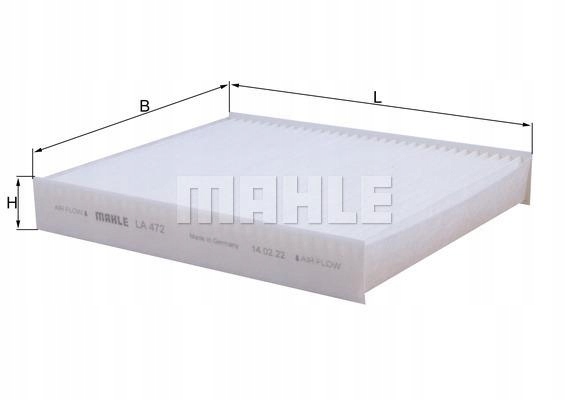 фото №3, Фильтр кабины knecht la472