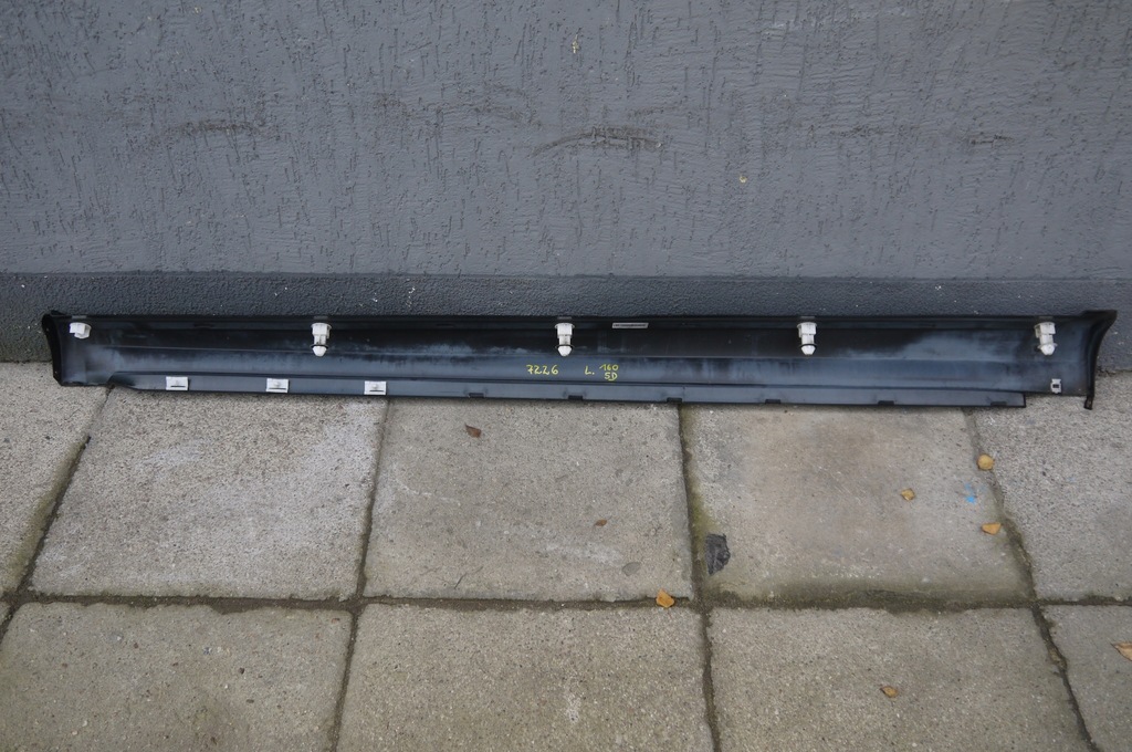 фото №8, Mercedes-benz оригінальний номер a1696101908 молдинг поріг накладка