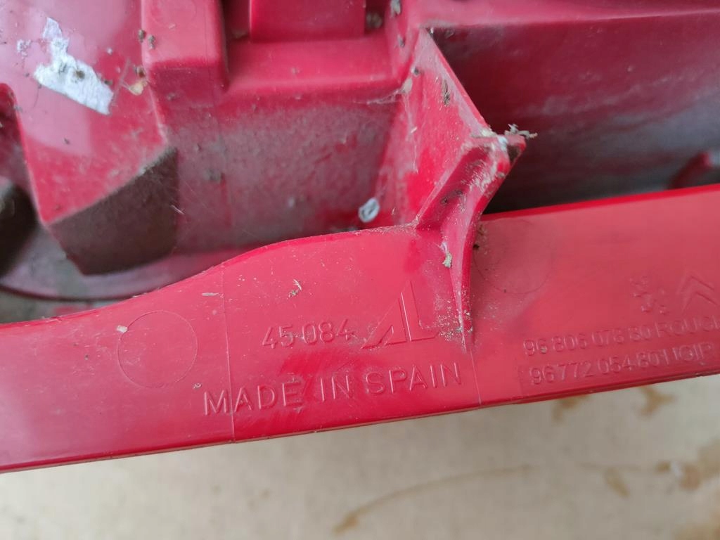 фото №4, Лампа задняя правая citroen berlingo iii демонтаж