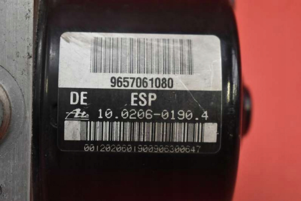 фото №10, Насос abs 9657061080 citroen c5 1 i 3.0 v6 207 km 04-08