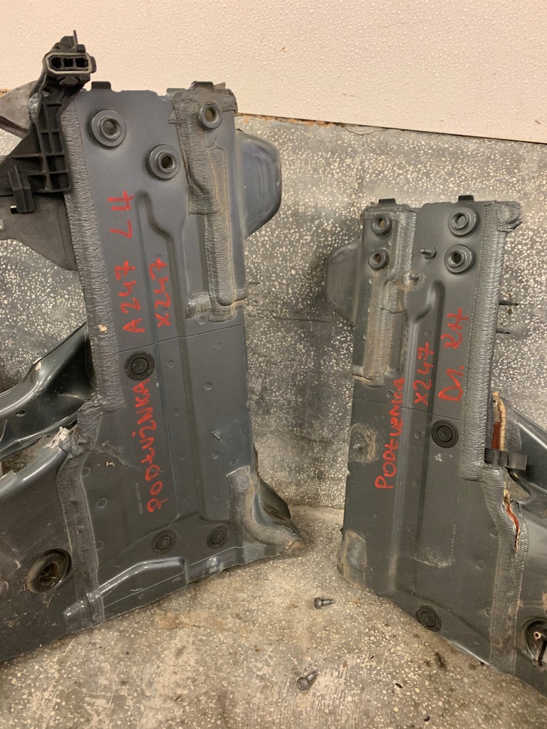 фото №1, Четверть лонжерон подкрылок перед левая mercedes glb x247