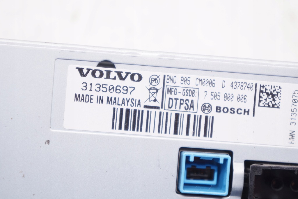 фото №4, Дисплей lcd радио навигации gps volvo v60 i 31350697