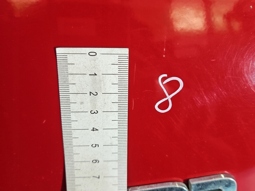 фото №11, Крышка багажника багажника стекло задняя mazda premacy красный a3e