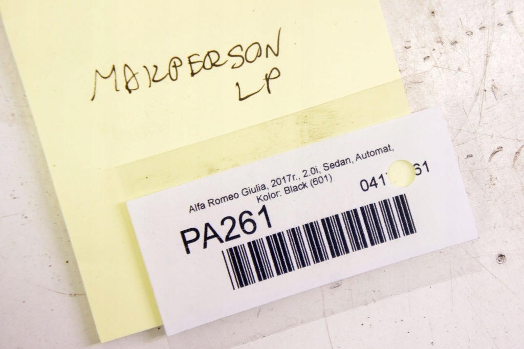 фото №6, Pa261 alfa romeo giulia 2.0i амортизатор левый перед 50547065