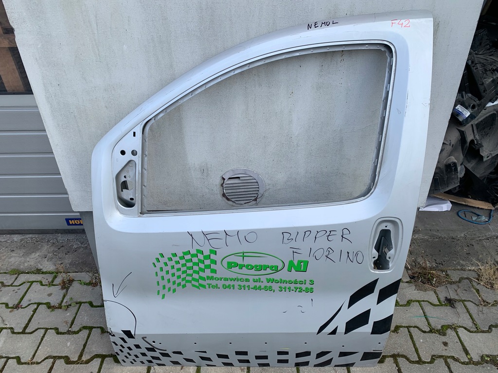 фото №1, Citroen nemo дверь левый перед bipper fiorino
