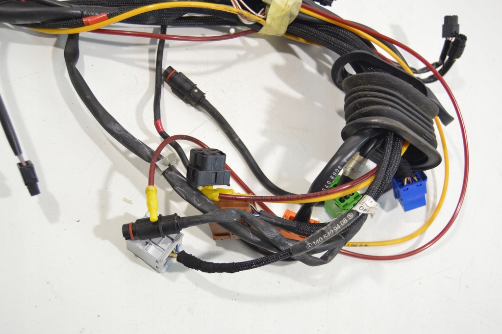 фото №3, Жгут дверь левый перед mercedes w140