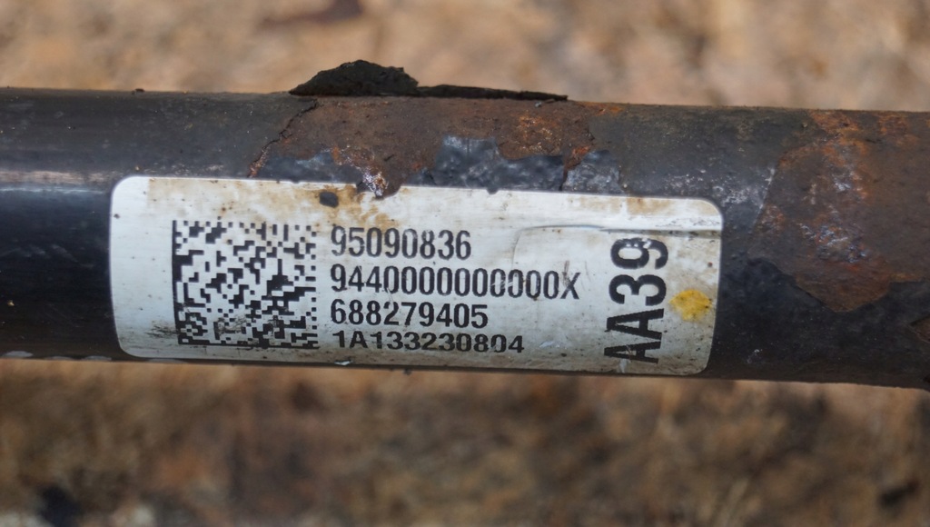 фото №7, Привідний вал лівий перед opel mokka a i 1.7 cdti 95090836